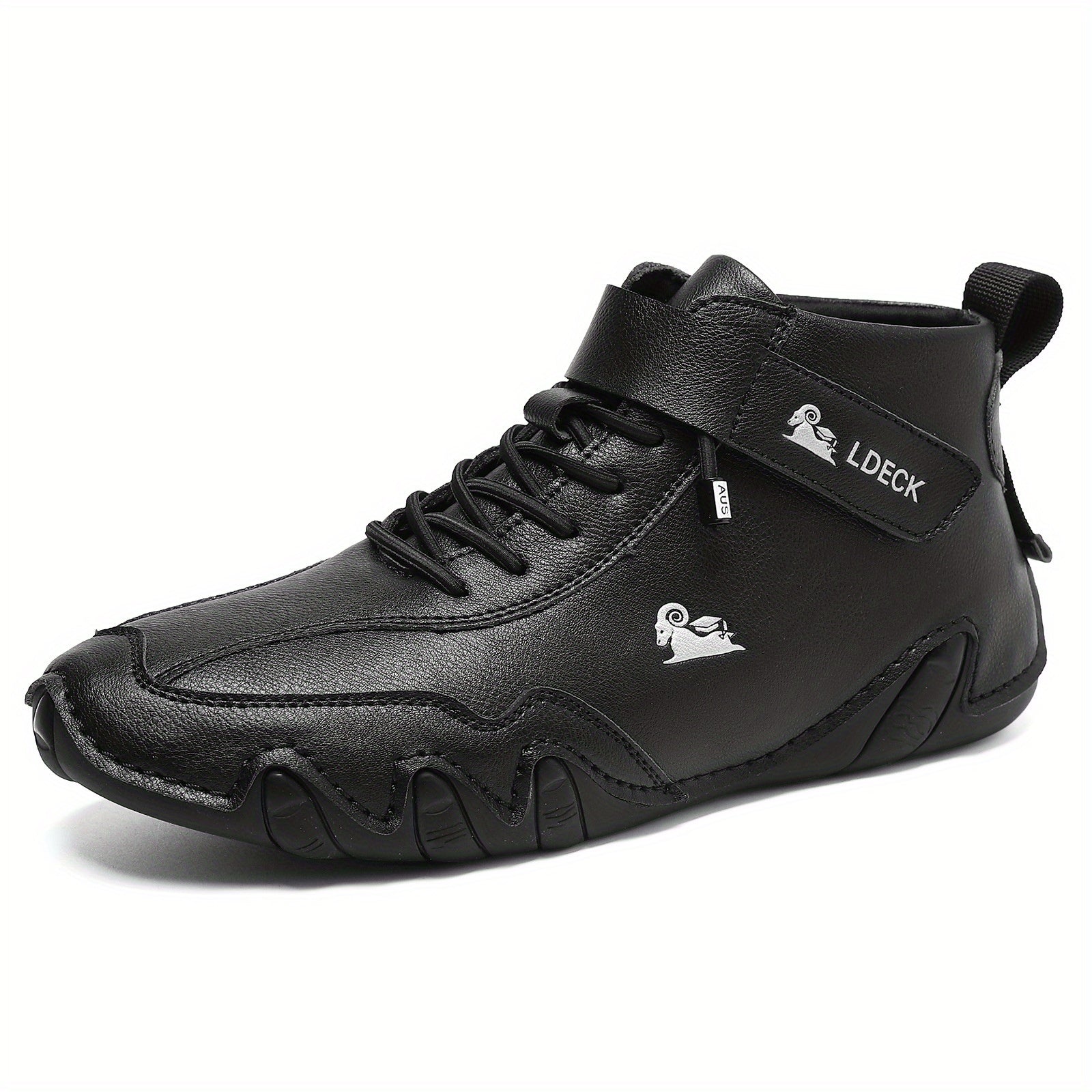 Men's Lace-up Sneakers Casual Walking Shoes Comfortable Boots