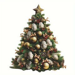 Christmas Tree Wall Decals Merry Christmas Wall Stickers