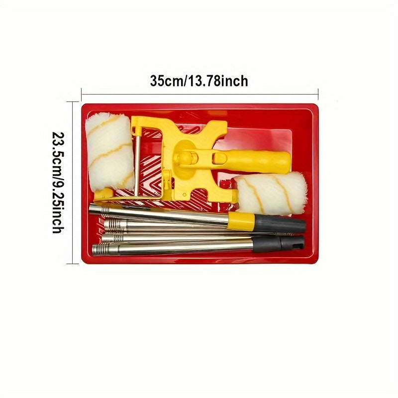 Paint Edger Roller Combo Kit for Home Room Wall Ceiling Window Painting