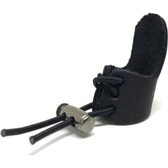 Archery Finger Tab PU Leather Longbow Recurve Bow Thumb Ring