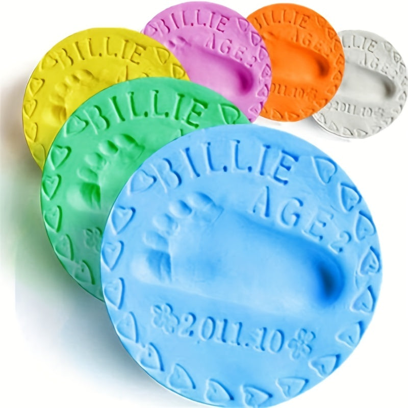 50g Hand And Foot Printing Mud Fingerprint Anti pressure Rubber Mud