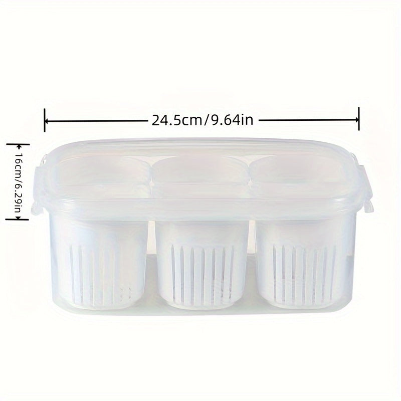 Onion Storage Box With Drainage Function Kitchen Organizer