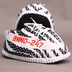 Men's Plush Letter Print House Shoes