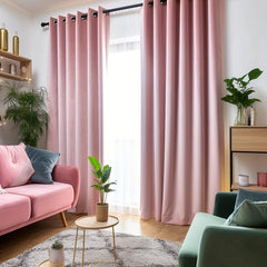 Blackout Curtains with Grommet Top - Light Blocking for Living Room