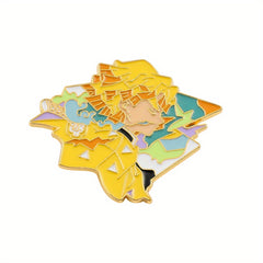 Anime Cartoon Character Metal Enamel Brooch For Girls