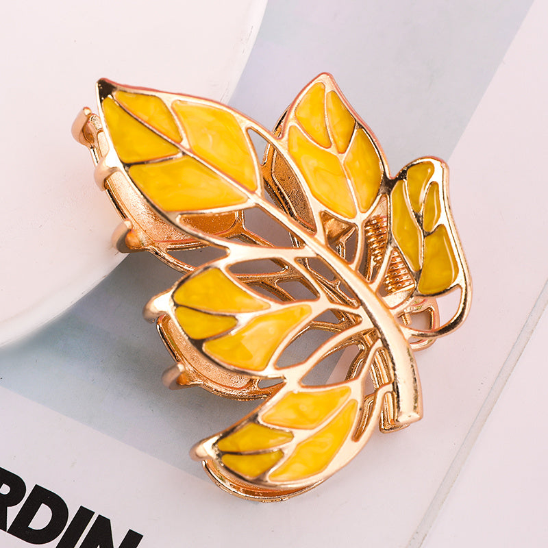 Metal Hair Claw Clips Flower Hair Clamp Geometric Hair Clips Hair Accessories