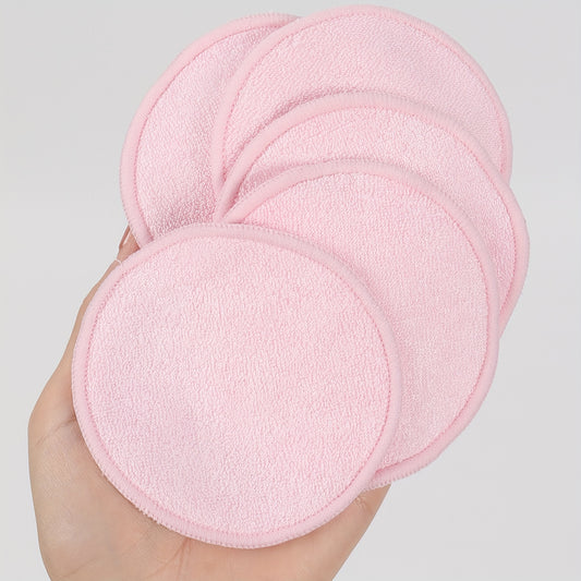Cotton Makeup Remover Pads Unscented 20 Pack Washable Facial Cleansing Cloths