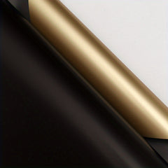 20pcs Two Tone Bronze Printed Waterproof Flower Wrapping Paper