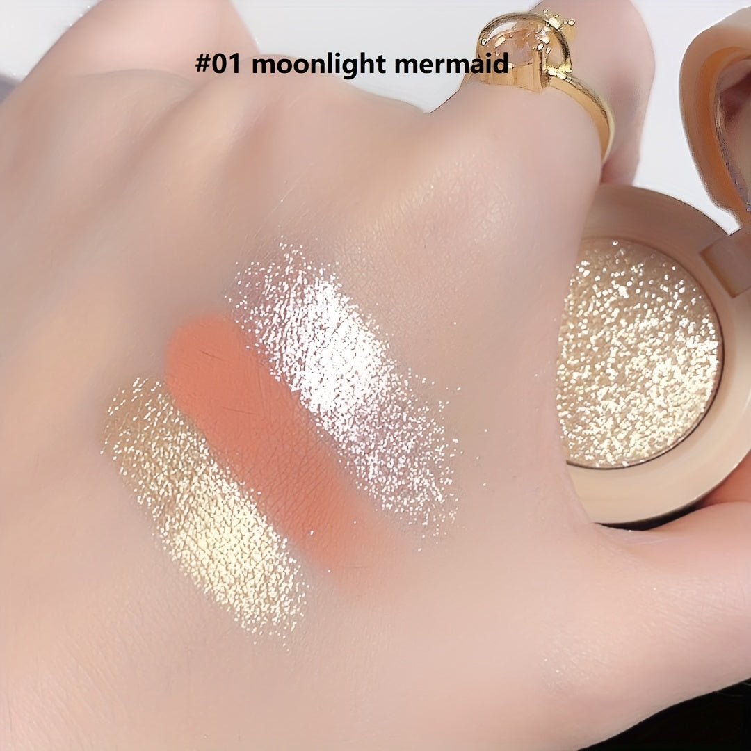 Triple Layer Blush High Gloss Contouring Powder Palette