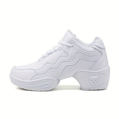 Women's Solid Jazz Dance Shoes With Arch Support