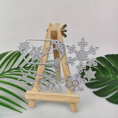 Christmas Snowflakes Metal Cutting Dies And Stamp Set