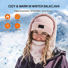 Wind Resistant Balaclava Ski Mask Winter Face Cover Hat Scarf