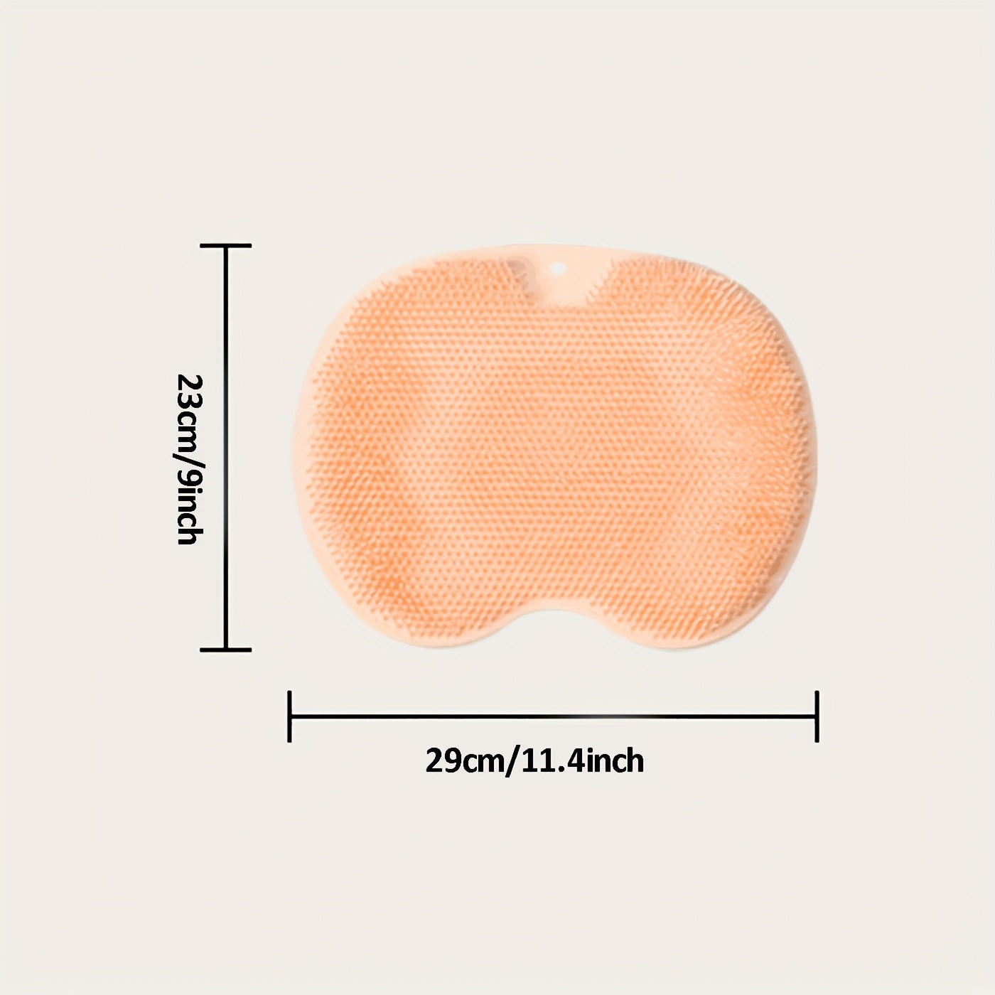 Foot & Back Shower Scrubber Silicone Bath Massage Pad