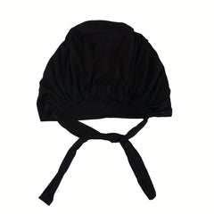 Lace Up Head Scarf Turban Cap for Women