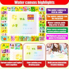 Water Doodle Mat Educational Kids Painting & Drawing Toy