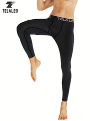 TELALEO Men's Skinny Fitness Sports Tights Compression