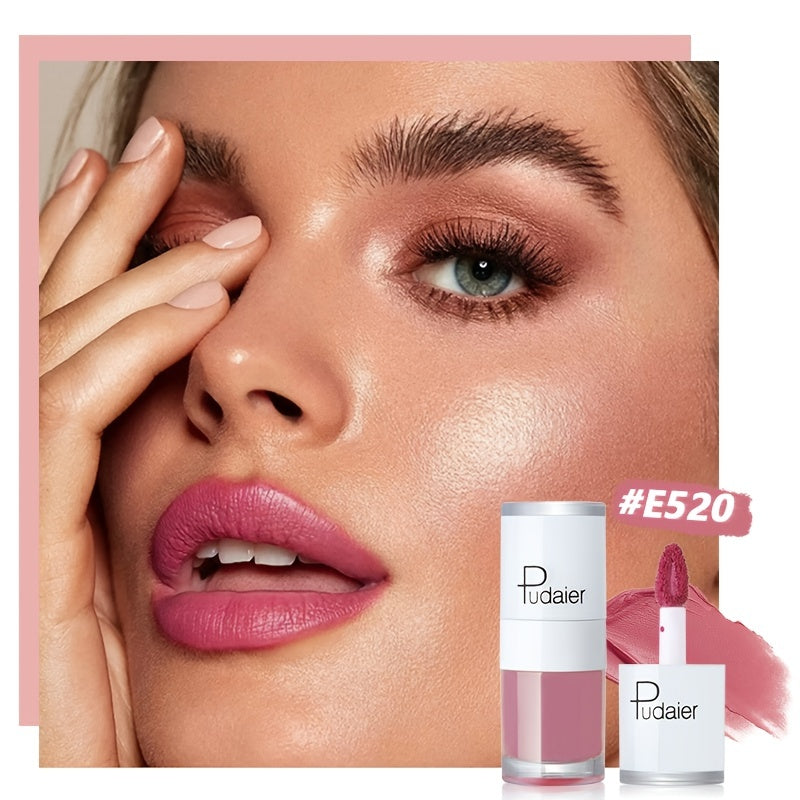 Pudaier 16 Colors Lip Tint Long Lasting Matte Glossy Lip Gloss