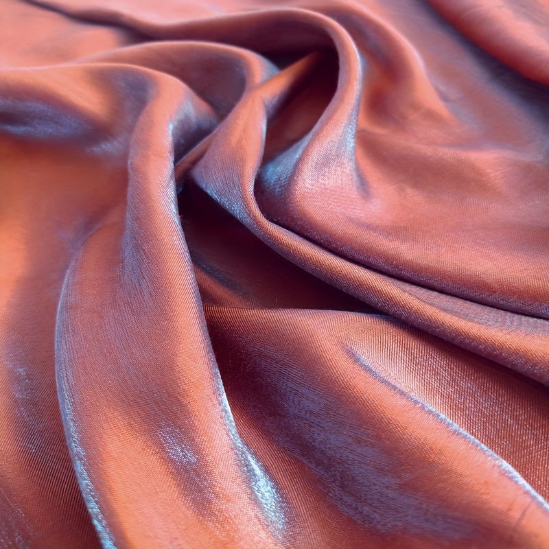 1pc Silk Fabric Satin Gradient Fabric DIY Dress Shirt