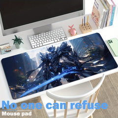 Anime Game Mecha Large Mouse Pad Non-slip Desk Writing Pad