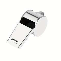 Stainless Steel Outdoor Survival Whistle 1pc