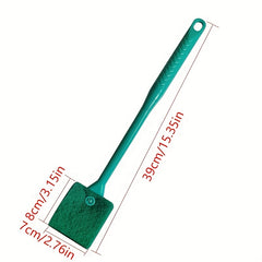 Double Sided Fish Tank Sponge Brush for Easy Algae Scraper & Glass Cleaning