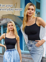 Seamless Shaping Bodysuit Tummy Control Sleeveless Body Shaper