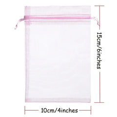 20pcs Drawstring Organza Bag Favor Candy Bag Wedding Party Supplies