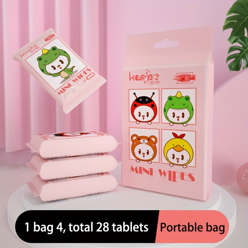 Ultra Mini Wipes Portable Small Package Hand & Mouth Cleaning Wet Tissue