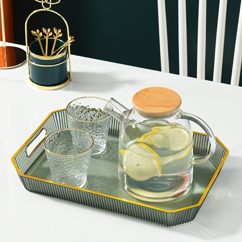 1pc Phnom Penh Tray Tea And Snack Tray Non-slip Fruit Tray