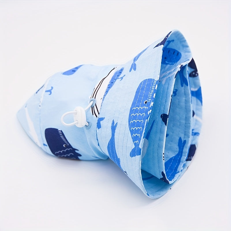 Shark Fisherman's Hat Sun Protection Bucket Hat Outdoor Beach Party Boys Girls