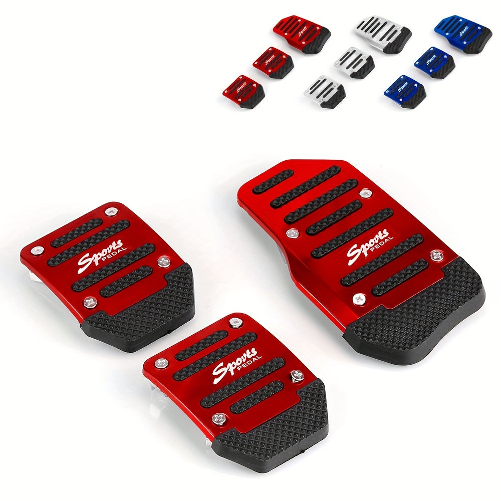 Car Anti-slip Manual Brake Clutch Pedal Decoration Plate