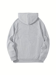 Coconut Tree Print Hoodie Men's Graphic Pullover Hooded Sweatshirt