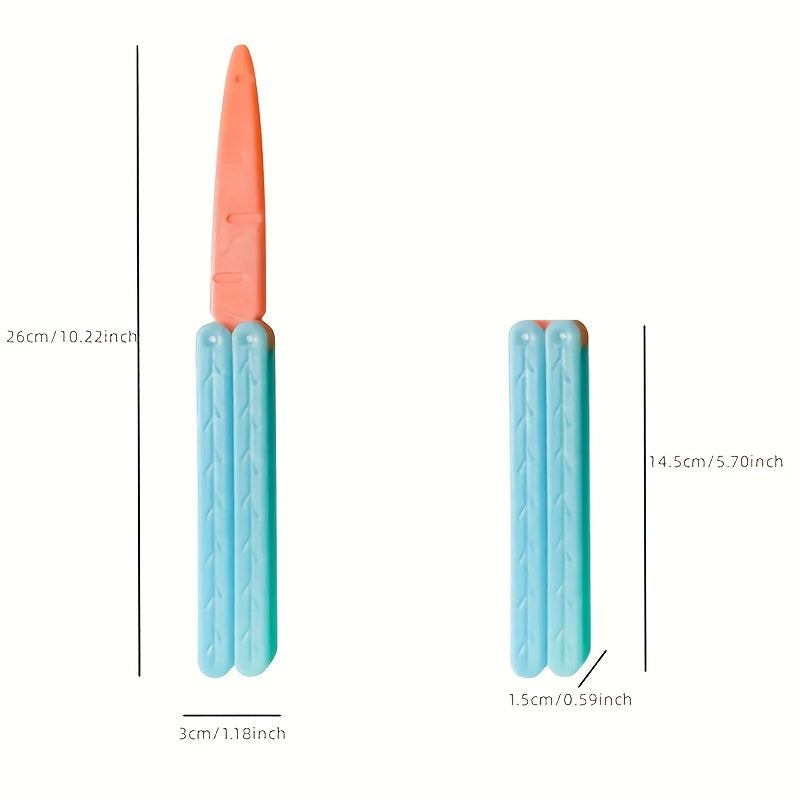 Butterfly Carrot Toy 3D Printed Glow In The Dark Stress Relief Toy