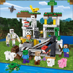 4 in 1 Mine Block Set - Build Your Own Scenes & Perfect Gift