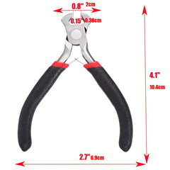 85pcs Nylon Zipper Repair Kit Replacement Slider Zipper Bottom Stop End Fix