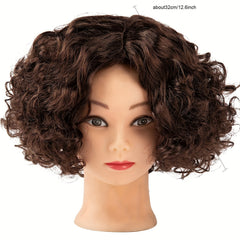 Brown Wig Kids Cosplay Stage Hair Accessories