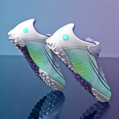 Anti Skid Turf Football Boots for Kids - Hook and Loop Fastener - Breathable