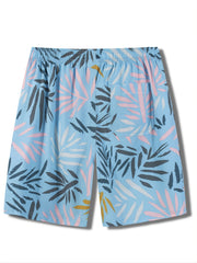 Men's Leaves Graphic Beach Shorts