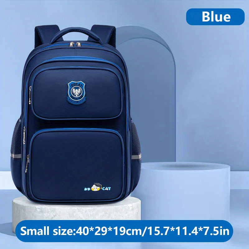 Large Capacity Backpack with Reflective Strip Spine Protection