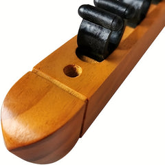 Hardwood Wall Mounted Cue Rack Organize Your Pool Sticks