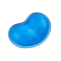 Heart Design Explosive Crystal Wrist Mouse Pad with Silicone Hand Rest