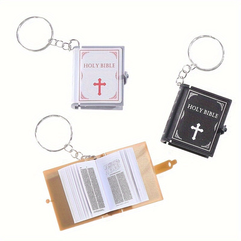 Bible Keychain Bag Hanging Charm Pendant Gift