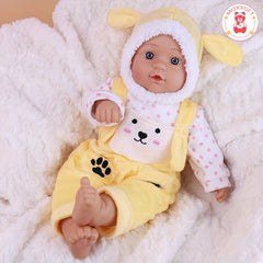MOXXGFT 16 inch Reborn Youngsters doll with clothes Soothing Item
