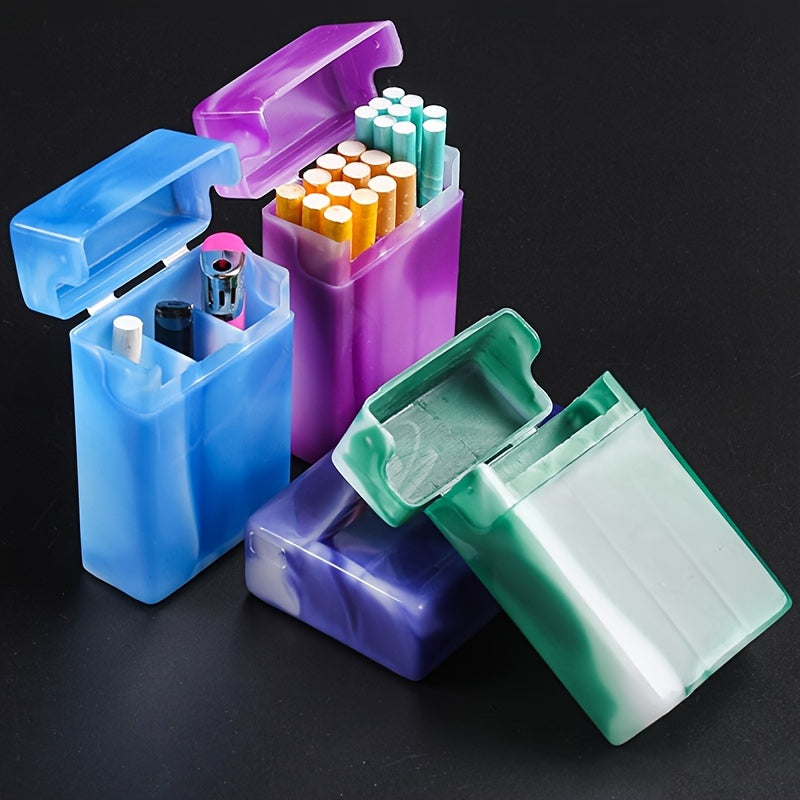 Cigarette Case Separated Compartments Random Colors