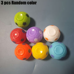 Colorful Mini Football Spinning Ball - Pack of 30