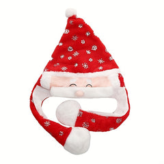 Christmas Hat Ears Movable Hat Santa Claus Xmas Gift Decoration