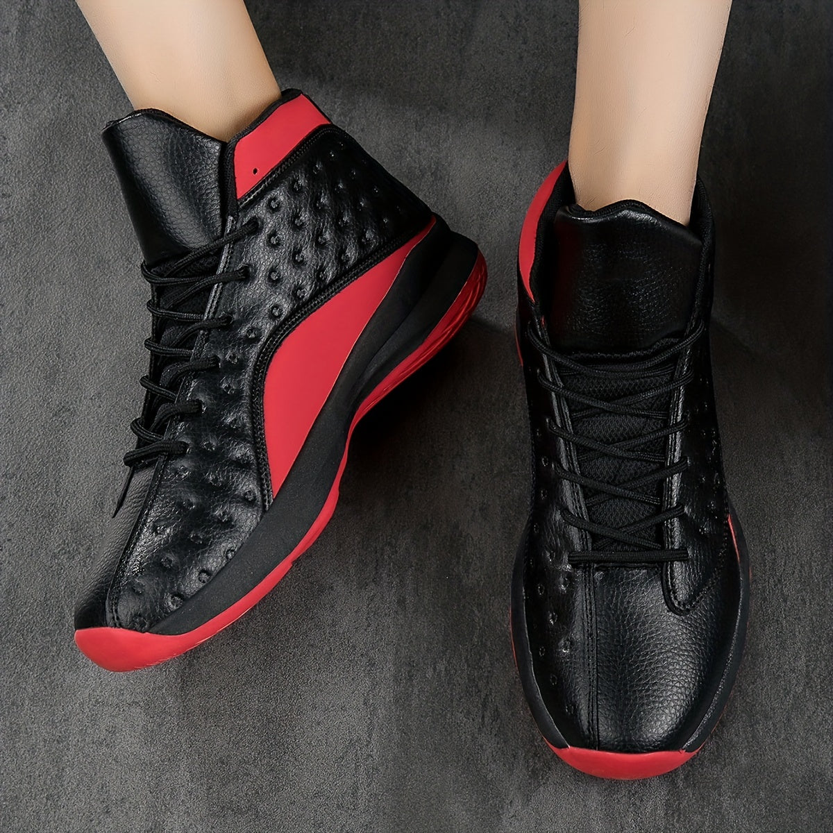 Men's Basketball Shoes Comfy Breathable Non Slip Sneakers