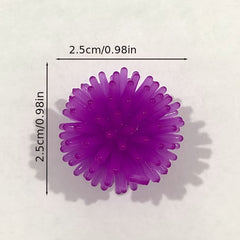 6pcs Hedgehog Ball Yoga Foot Massage Burr Plum Vent Toy