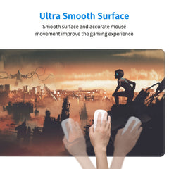 Large Waterproof Extended Gaming Mouse Pad Non Slip Rubber Base Desk Pad
