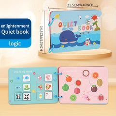 Early Education Hand Tear Book for Cognitive Development